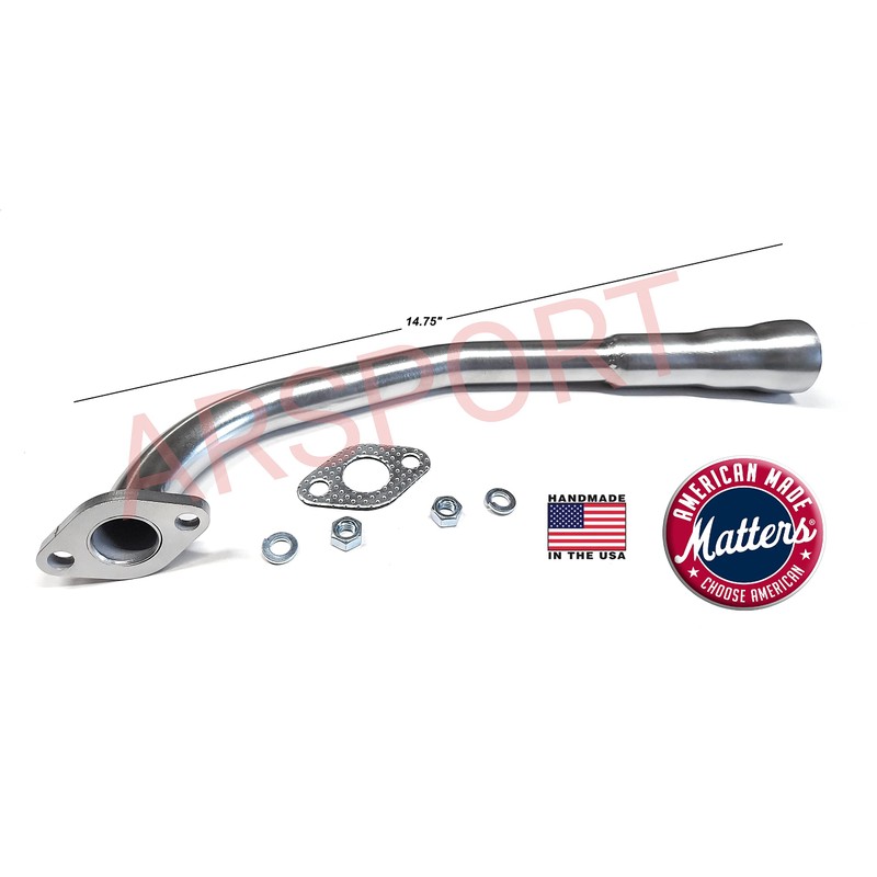 Exhaust for Massimo Mini Bike MB100 Mini Bike Off-Road Motorcycle.