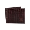 Designer "J Wilson" Real Genuine Mens Leather Wallet Crocodile Look