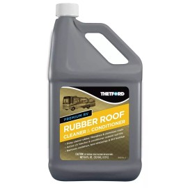 THETFORD 96016 Premium RV Rubber Roof Cleaner - Non-Toxic, Non-Abrasive RV roof