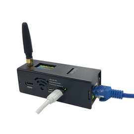 Dikkod MM100 Dmr Hotspot with WLAN Ethernet Port WiFi Voice Modem Raspbery pi zerow Dstar Ysf C4fm Two Colors OLED Screen