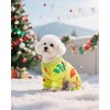 PET SHOW 4 Pack Christmas Small Dog Pajamas Holiday Dog