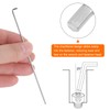 sourcing map 2pcs Hex Key Wrench 2mm S2 Steel L-Shape