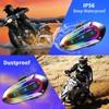 VCOROS Motorcycle Helmet Headset 2-Way 2 Riders Helmet Intercom