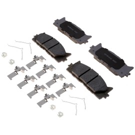 ACDelco Silver 14D1222CHF2 (19431128) Ceramic Front Disc Brake Pad Set with Clips