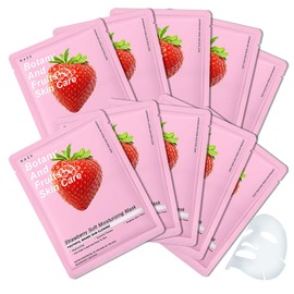 WENJLYJ WENJLYJ 10PCS Face Mask Set,Moisturizing Facial Sheet Mask,Hydrating Face Mask Skin Care(D)
