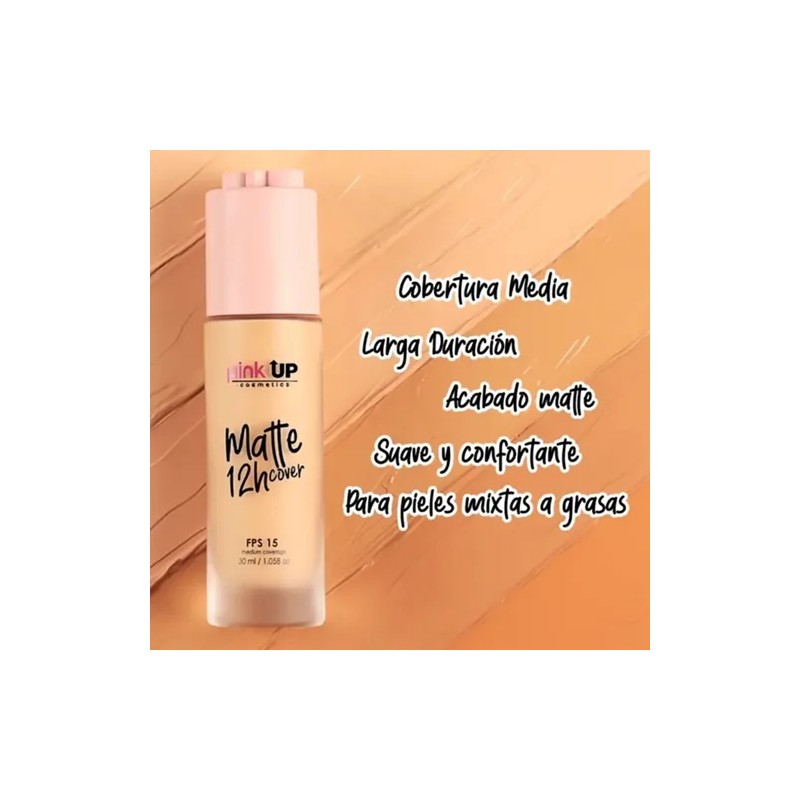 Base De Maquillaje Líquida / Matte Cover 12 Horas /