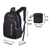 MounTop Mochila ligera plegable resistente al agua para viajes, senderismo,