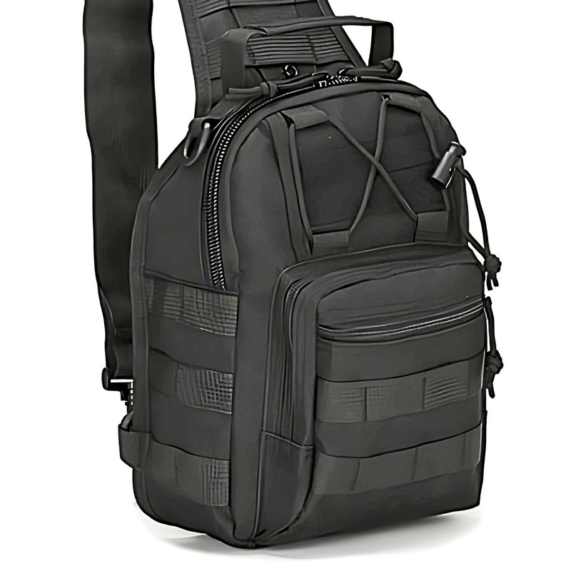 Ventury Tactical Bag, Military Shoulder Bag, One Shoulder, Small, 2-Way