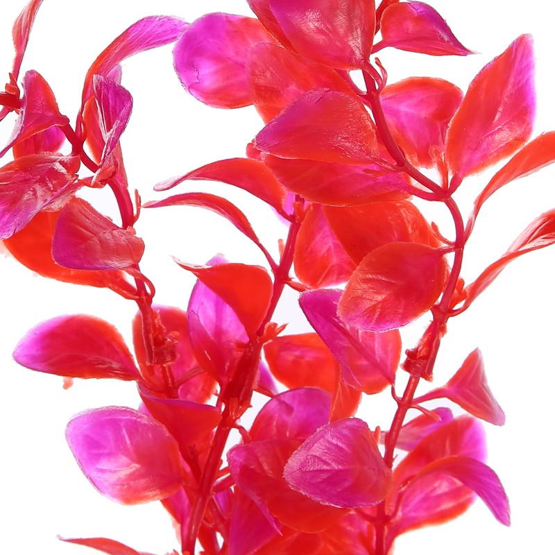 VOCOSTE 3 Pcs Fish Tank Aquarium Decorations Artificial Plants, Plastic