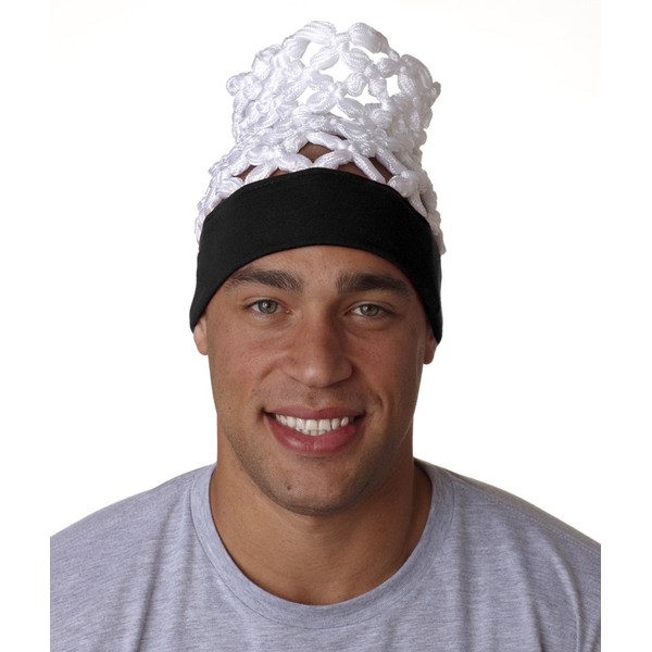 UltraClub HH01 Hoop Head Hat - Black - One