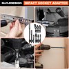 GURADESIGN 9-Piece Impact Drill Socket Adapter Set and Universal Joints