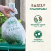 KC’s 3-Gallon Compostable Trash Bags with Drawstring – 100 Count