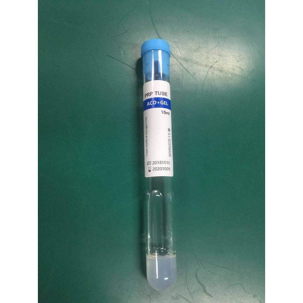 PRP Tubes ACD Solution A and Gel 10 mL 10 Tubes