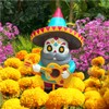 Pueblita El Mariachi Day of The Dead Garden Gnome