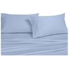 Royal Hotel Bedding 6pc Solid Blue Twin Extra Long Size