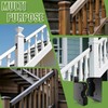 8 Pair 30° Deck Railing Bracket Stair Connector Stainless Steel