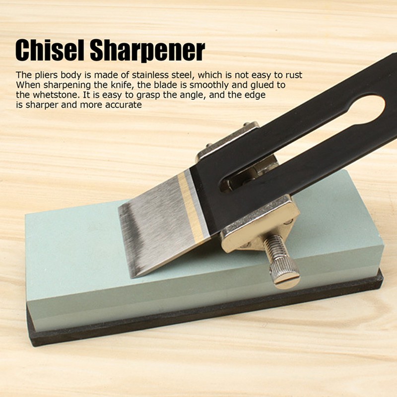 Fixed Angle Honing Guide Stainless Steel Wood Chisel Planer Blade