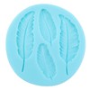 Feather Silicone Molds Peacock Feather Fondant Chocolate Mold