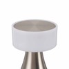 Metal Table Lamp Stepless Dimmable 3 Color Touch Control Rechargeable