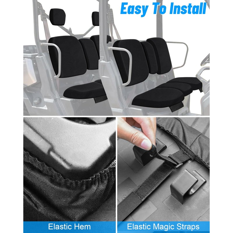 UTV Defender Seat Covers, 1680D Waterproof Seat Cover Compatible with