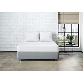 MISTRAL HOME Fitted Sheet Percale Plain Flat Sheet Egyptian Cotton 90 x 190-100 x 200 / 140-160 x 200 / 180-200 x 200 cm, Colour: White, Size: 140 x 200 cm