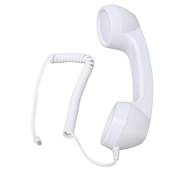 Retro Phone Handset, Phone Telephone Receiver, Multifunction Radiation Proof Handheld