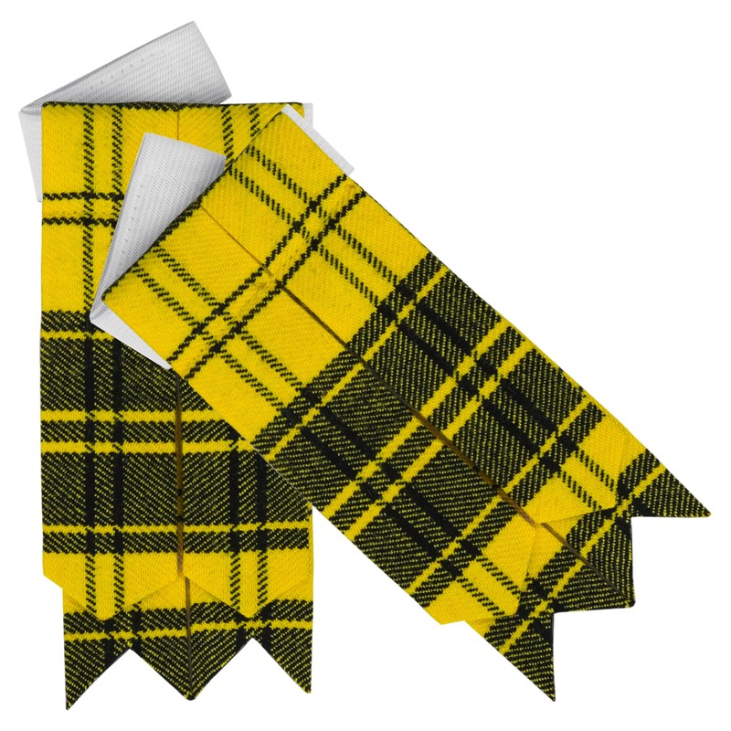 DSS KILTS Scottish Kilt Hose Flashes for Men-Socks Flashes for