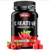 Instant Boost Creatine Monohydrate Gummies, Complex Formula with Real 5000mg