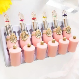 D Set De Labiales Gelatinosos Flor: 6 Piezas D Light Coral