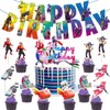 Huaxintoys Birthday Decorations Video Gaming, Game Theme Birthday Party Set