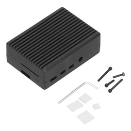Passive Cooling Shell Aluminum Alloy Heat Dissipation Computer Accessories for Raspberry Pi 4B