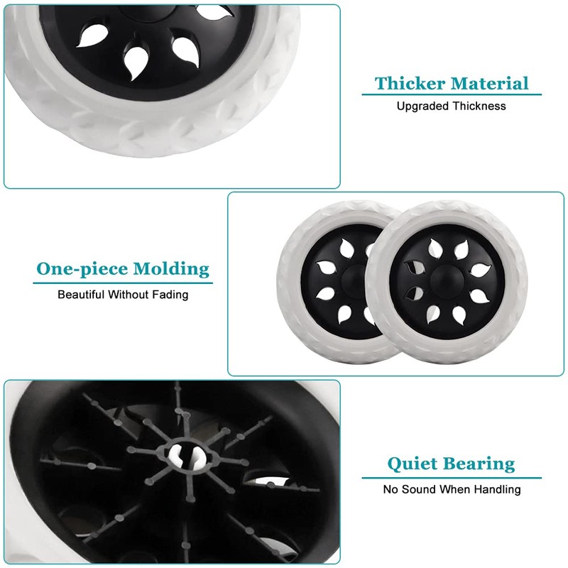 TANCUDER 2 Pieces Replacement Wheel Replacement Wheels Replacement Wheels 16