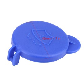 Qiilu FIESTA MK6 2001-2008 Blue Plastic Windshield Washer Tank Cap Cap Snap Lock OEM Number 1488251 Car Fuel Cap