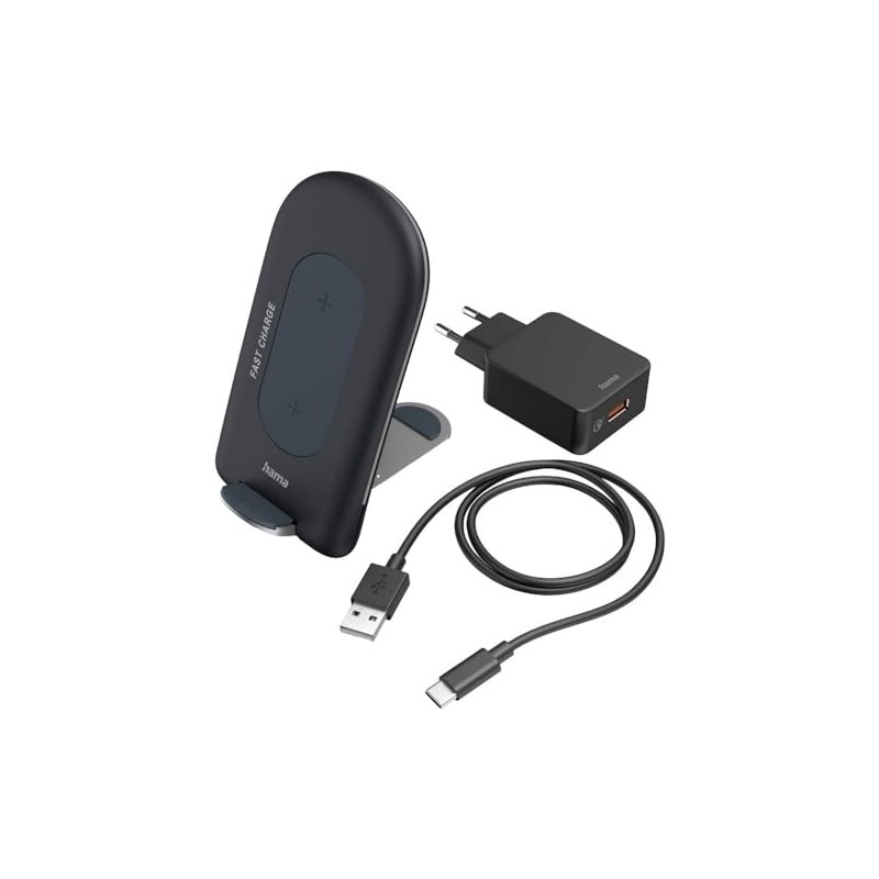 Hama Induction Charger 2500mA QI-FC15S 00201689 Outputs Induction Charging Standard