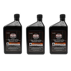 Western 3PK Genuine Original Hydraulic Fluid Snow Plow Oil 49311 Quart Bottle