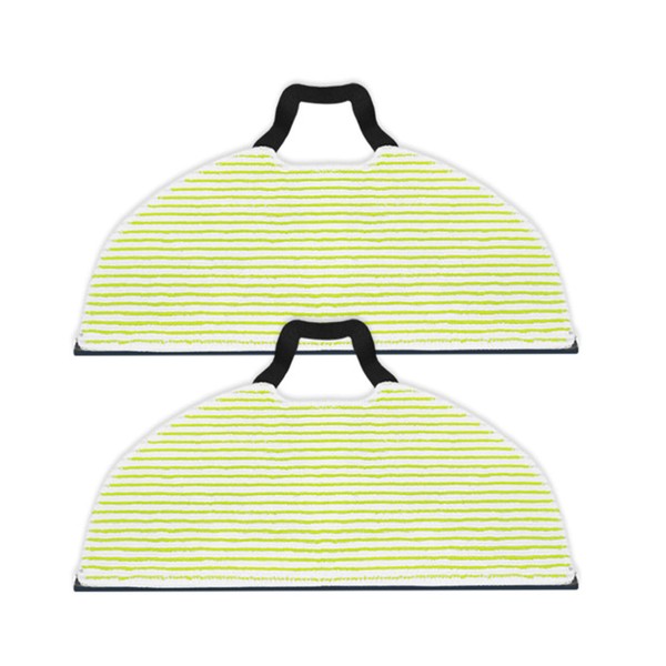 Fearet Washable and Reusable Microfiber Mop Replacement Pads Compatible with