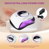 Timpou LED UV lamp for nails,200W UV lamp for gel