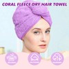 3 Pack Microfiber Hair Drying Towel Hair Drying Towel with