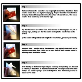 Sticker Connection | Peace Love Paw Bumper Sticker Decal for Car, Truck, Window, Laptop | 2"x6" (White)