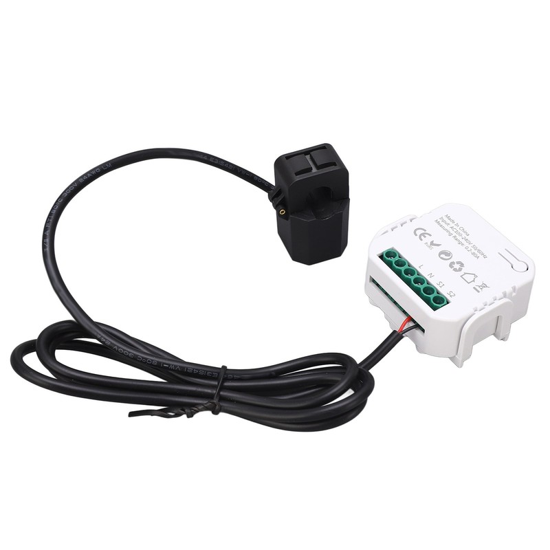 WiFi Energy Monitor Single Phase Smart Electricity Meter with Clamp