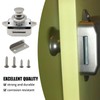 Hoypeyfiy Set of 10 Push Button Latch Cabinet Door Catch