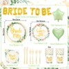 Sage Green Bridal Shower Decorations,Bachelorette Party Decorations with Bride to