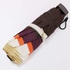 Nifty Colors (nihutexikara-zu) Folding Umbrella with Multi Border Flat 6