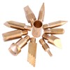Stencil Soldering Pyrography,Craft Wood Burning Pen Tips(23Pcs),for Woodworking, Soldering, Metal