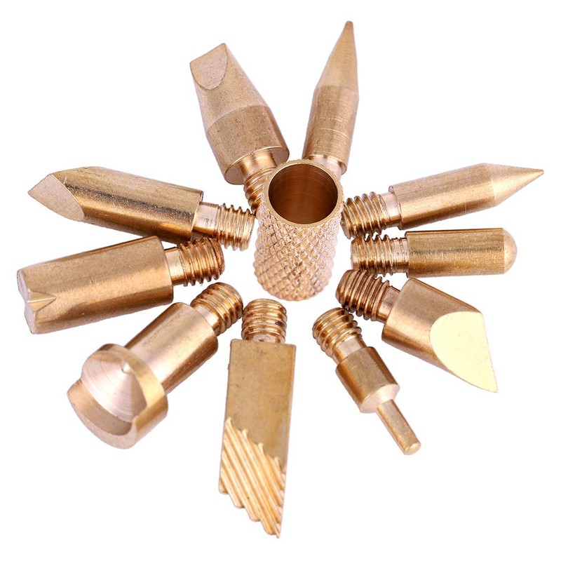 Stencil Soldering Pyrography,Craft Wood Burning Pen Tips(23Pcs),for Woodworking, Soldering, Metal