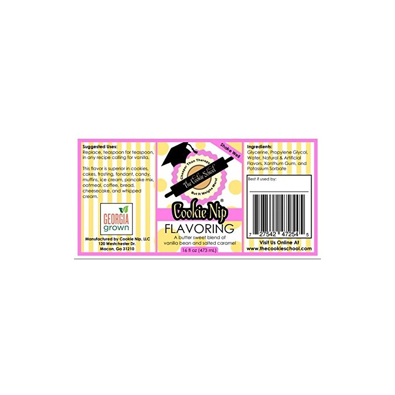 Cookie Nip Flavoring 16 oz Bottle