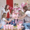 Yungyan 16 Sets Pink Cowgirl Party Favors Goodie Cups with