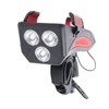 Bicycle Light Multifunctional Bike Phone Stand Headlight Speakers Kit for