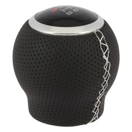 Sumex PVC Universal Gear Shift Knob Cover, 19 cm Size, Black/White