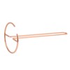 Wrought Iron Tissue Holder Smoother Surfaces Simple 1 Piece Molding